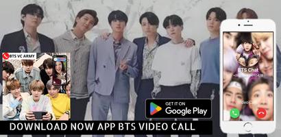 VIDEOCALL BTS KPOP FAKE CALL capture d'écran 1