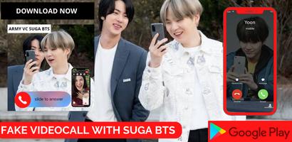 SUGA BTS KPOP VIDEOCALL captura de pantalla 1