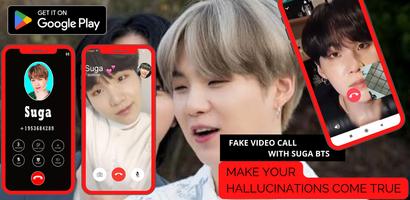 SUGA BTS KPOP VIDEOCALL captura de pantalla 3