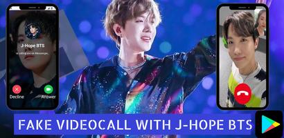 FAKECALL BTS JHOPE VIDEOCALL screenshot 1