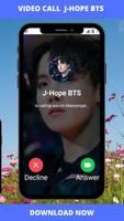 FAKECALL BTS JHOPE VIDEOCALL captura de pantalla 2