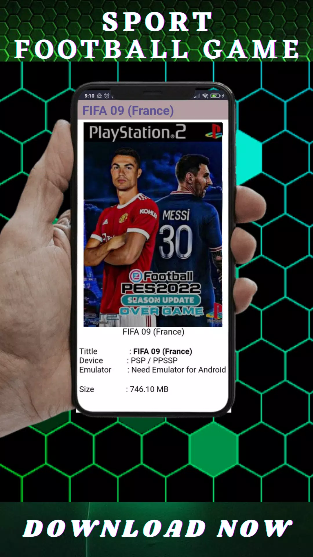 Game File Iso Database PSP Emu para Android - Download