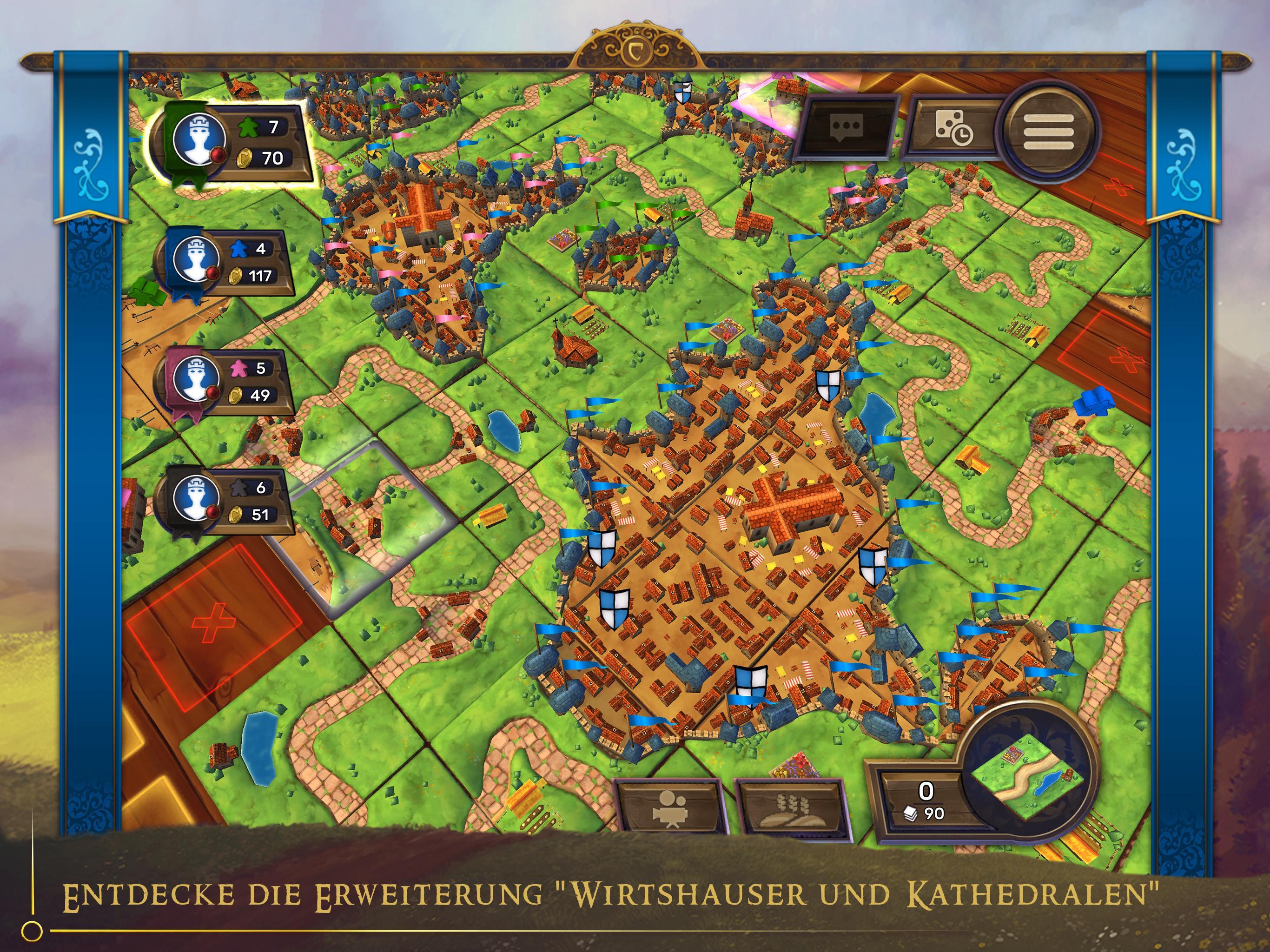 Carcassonne: Das offizielle Brettspiel für Android - APK herunterladen