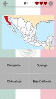 Mexican States - Mexico Quiz الملصق