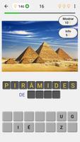 Monumentos famosos Cartaz