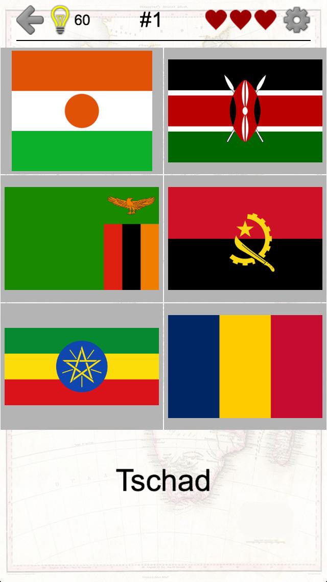 Die Lander Afrikas Flaggen Und Karte Quiz Fur Android Apk Herunterladen