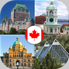 Canadá: Provincias Territorios icono