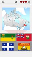 Canada Provinces & Territories poster