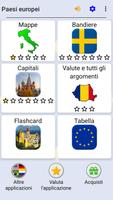 2 Schermata I paesi europei: Il Mappe-Quiz