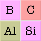 化学元素と周期表 : 化学元素、記号、名前に関するクイズ アイコン