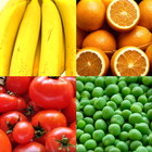Fruits et légumes icône