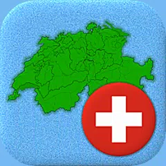 Schweizer Kantone: Quiz der Geographie der Schweiz XAPK Herunterladen