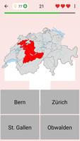 Swiss Cantons poster