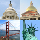 US Cities and Capitols Quiz आइकन