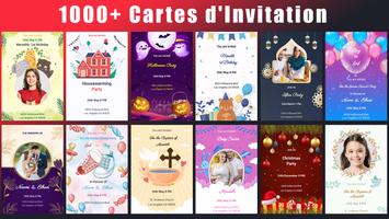 Carte d'Invitation Affiche