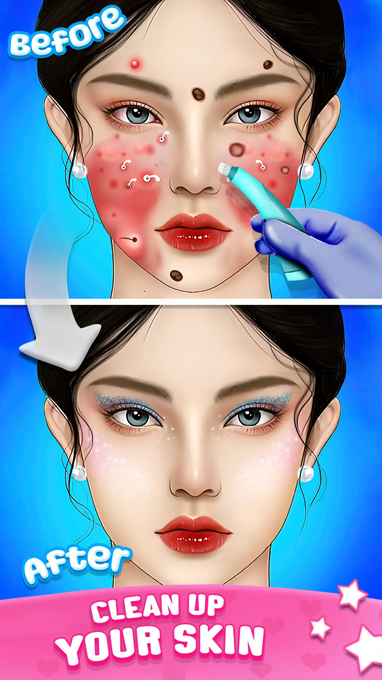 Princess Makeup Salon Girl Games para Android - Baixe o APK na Uptodown