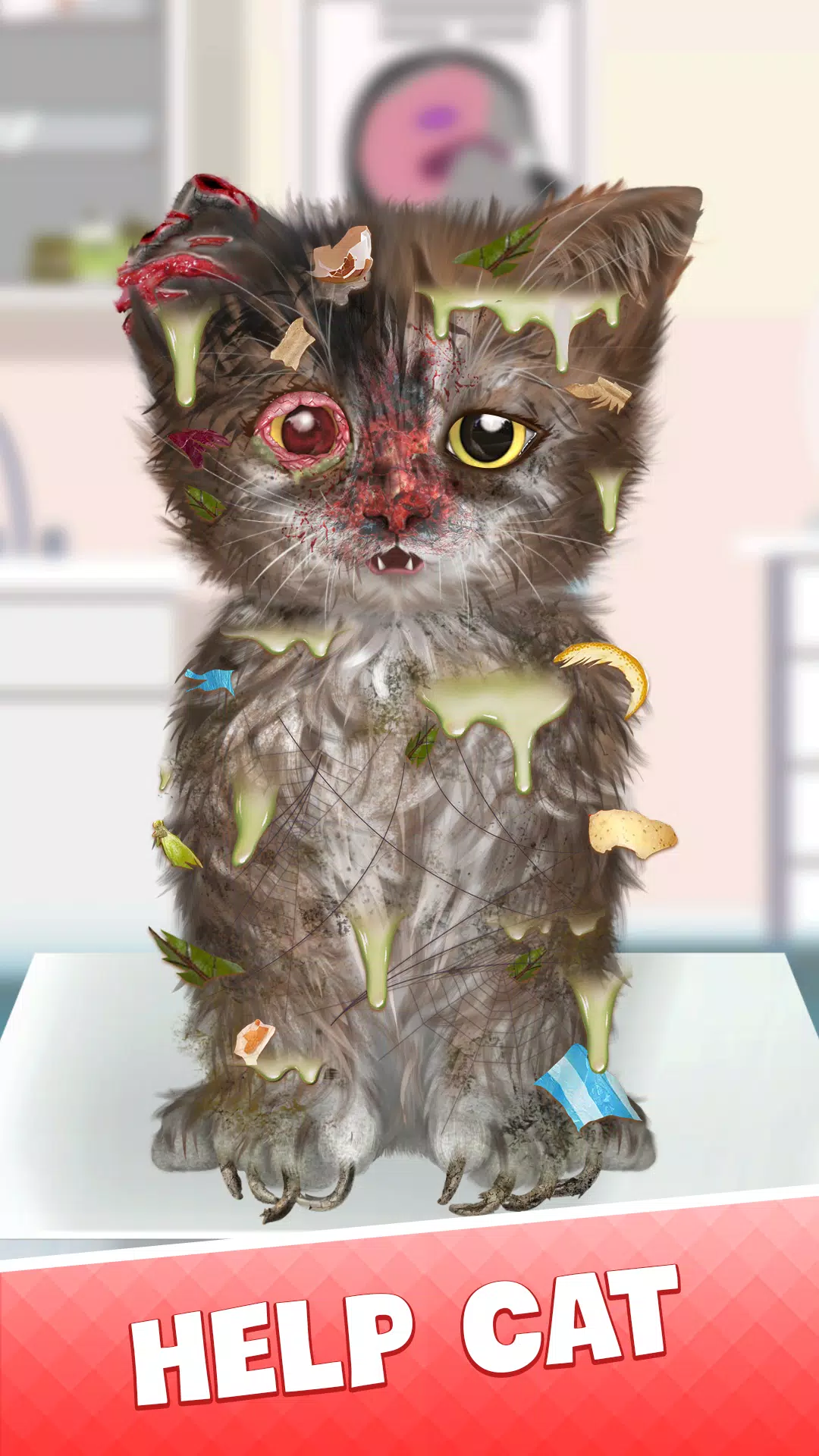 Funny Cat Makeover - Jogue Funny Cat Makeover Jogo Online