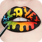 Lip Art Lipstick: Makeup games icône