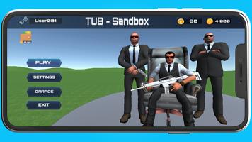Sandbox Tub Earn Real Bitcoin پوسٹر