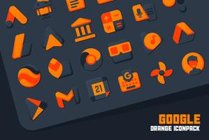 Atom Orange IconPack screenshot 2