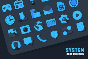 Atom Blue IconPack-poster