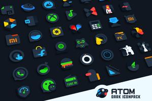 Atom IconPack पोस्टर