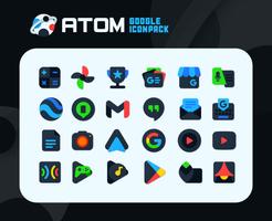 Atom IconPack स्क्रीनशॉट 2
