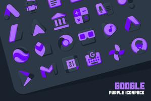 Atom Purple IconPack screenshot 1