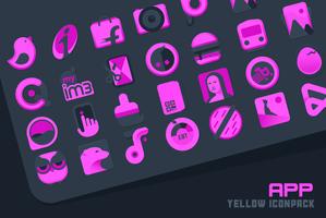 Atom Pink IconPack 海報