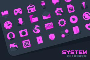 Atom Pink IconPack 截圖 1