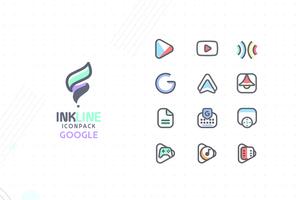 برنامه‌نما InkLine IconPack عکس از صفحه