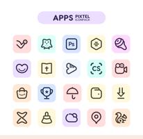 Pixstel IconPack تصوير الشاشة 3