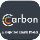 Carbon Theme for Huawei Emui أيقونة