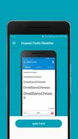 Font Resetter for Huawei स्क्रीनशॉट 2
