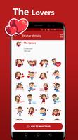 WhatsLove - love stickers (WAStickerApps) capture d'écran 2