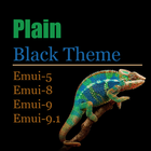 Plain Black Theme-icoon