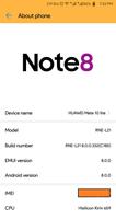 Note 8 theme for Huawei/Honor 스크린샷 2