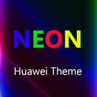 Neon black theme for Huawei иконка