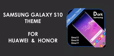 Galaxy S10 Dark theme for Huawei