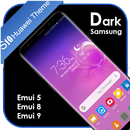 APK Galaxy S10 Dark theme for Huawei