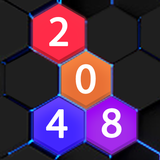 Merge Hexa 2048 Number Puzzle icon
