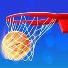 manie du dunk de basket icône
