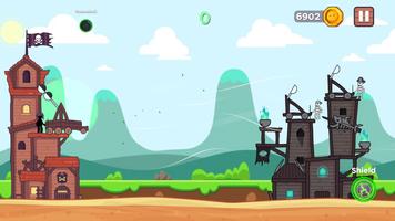 Catapult Wars اسکرین شاٹ 3