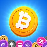 Krypto-Kacheln 2 BTC Match3 Zeichen