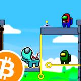 Imposter Hero Rescue Earn BTC Zeichen