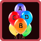 ABCD Balloon game/Learn ABCD Zeichen