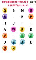 ABCD Balloon game/Learn ABCD скриншот 2