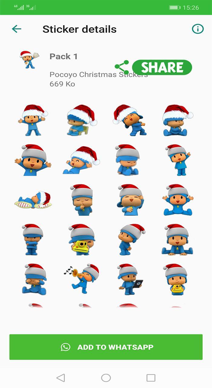 Pocoyo Stickers For Android Apk Download