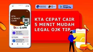 Pinjol 5 menit Cair KTA Tip ポスター