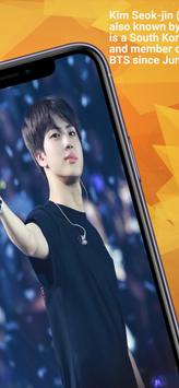 BTS jin Wallpaper HD OFFLINE screenshot 2